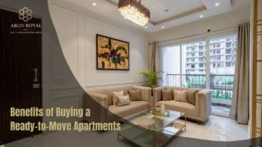 Benefits of Buying a Ready-to-Move Apartments in Greater Noida West